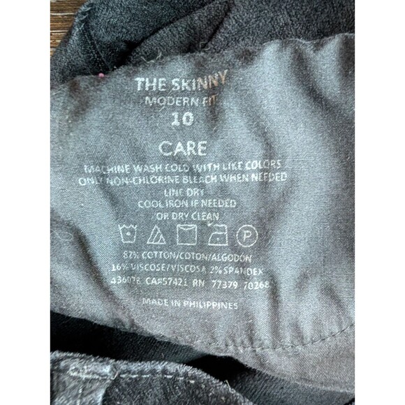 Ann Taylor LOFT Black Velvet Pants Size 10 - Picture 3 of 8